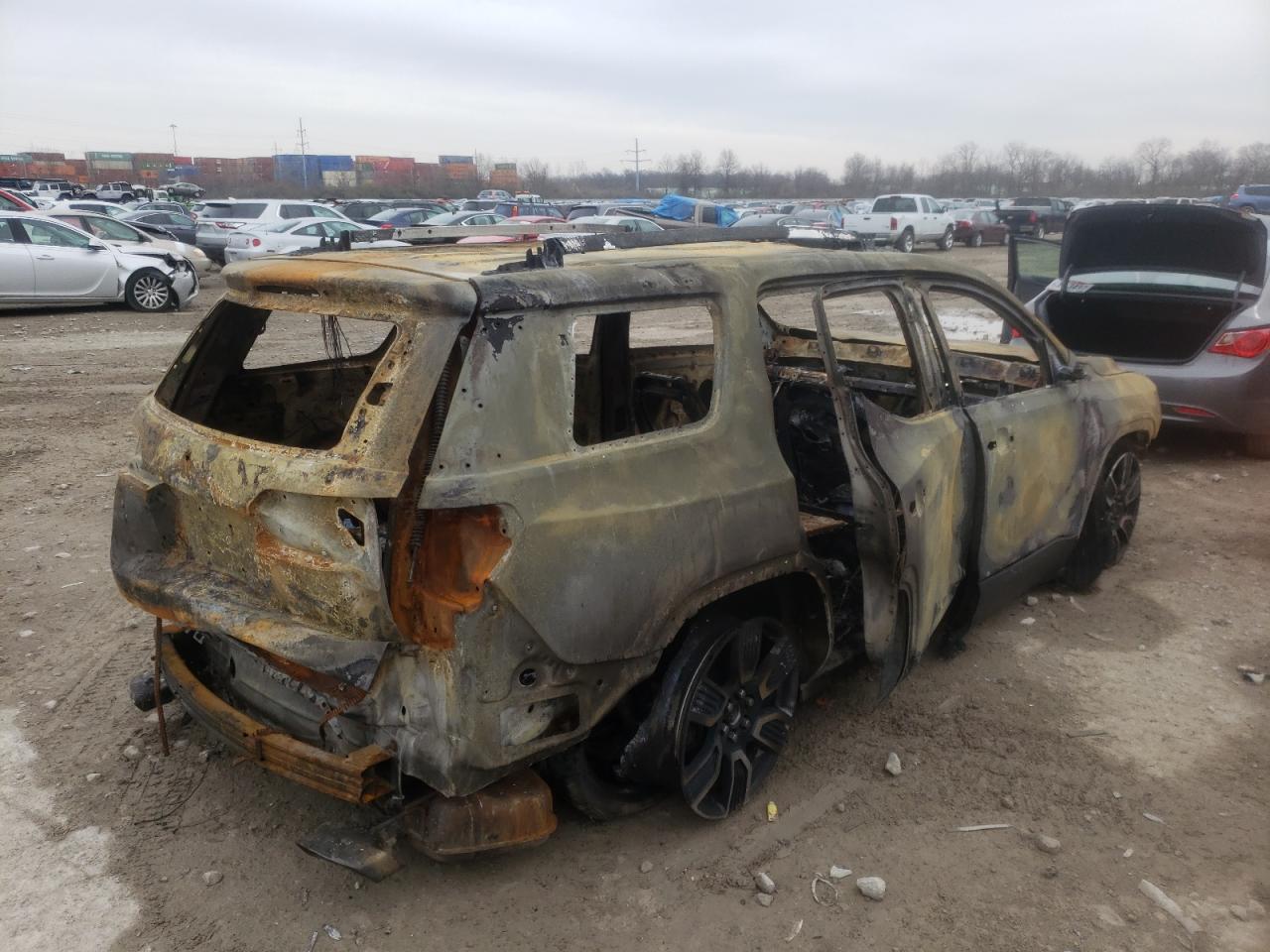 Photo 4 from auction – 2021 GMC ACADIA SLT with VIN 1GKKNULS8MZ191235