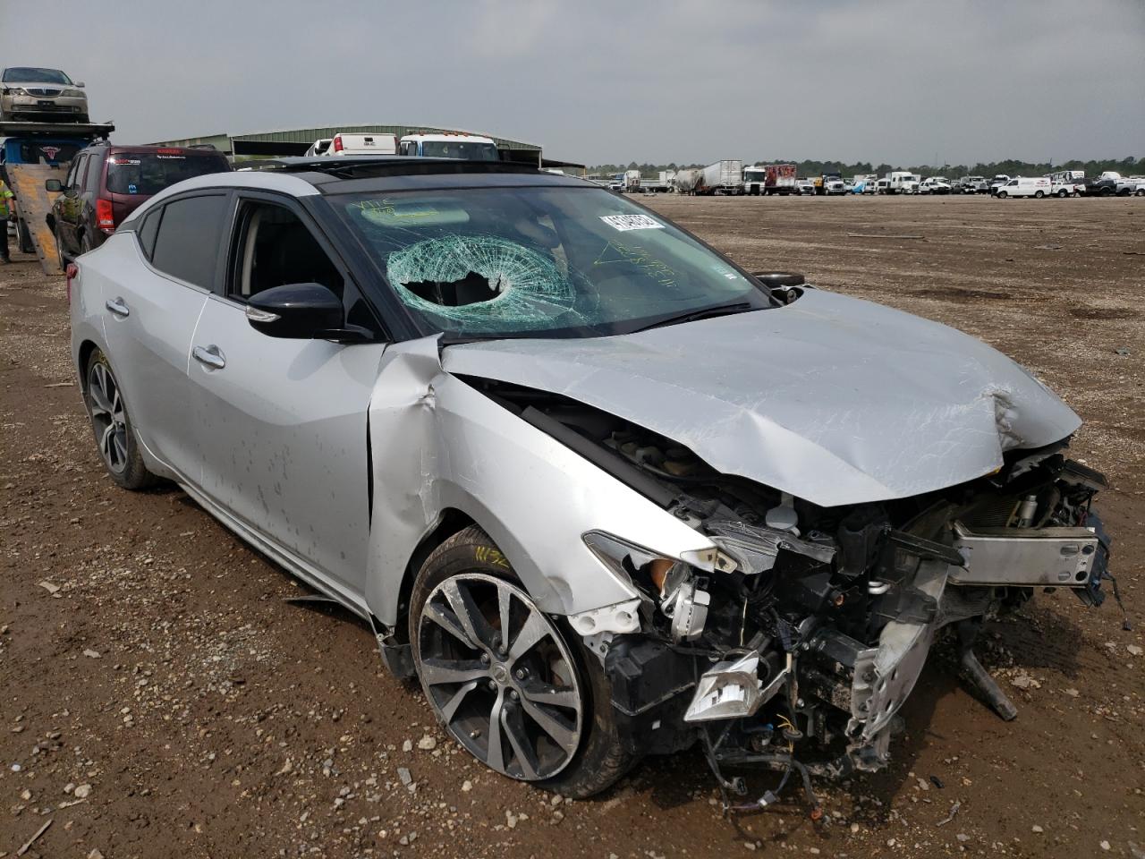 NISSAN MAXIMA 3.5 2018 with VIN 1N4AA6AP5JC401761 - Photo from auction