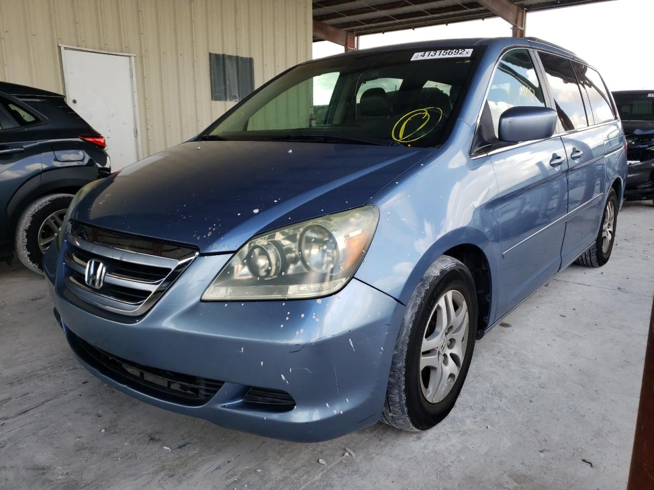 Photo 2 from auction – 2006 HONDA ODYSSEY with VIN 5FNRL38746B120895