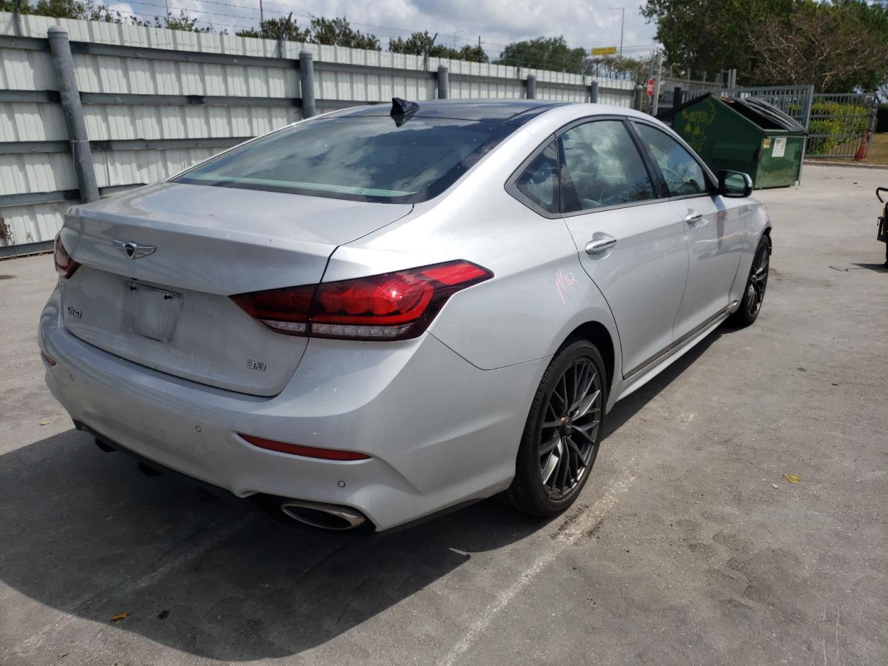 Photo 4 from auction – 2019 GENESIS G80 BASE with VIN KMTFN4JE3KU322884