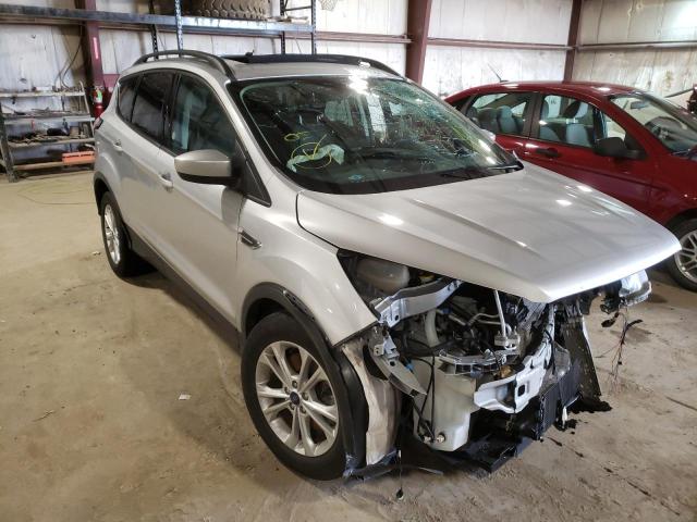 FORD ESCAPE SEL 2018 with VIN 1FMCU9HD1JUD28319 - Photo from auction