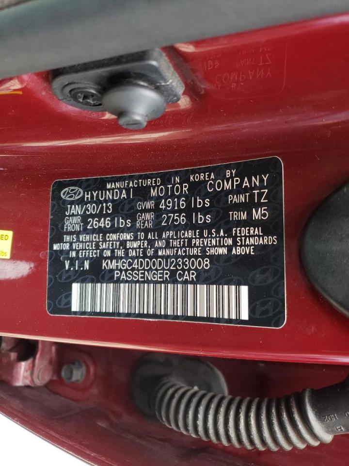 Photo 10 from auction – 2013 HYUNDAI GENESIS 3. with VIN KMHGC4DD0DU233008