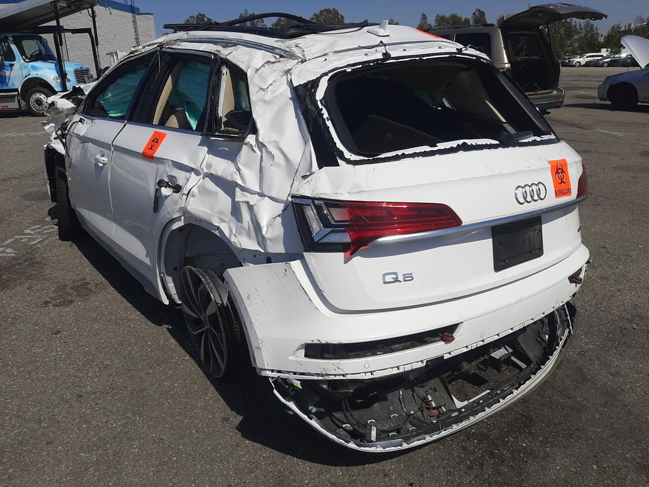 Photo 3 from auction – 2021 AUDI Q5 PREMIUM with VIN WA1AAAFY6M2139686