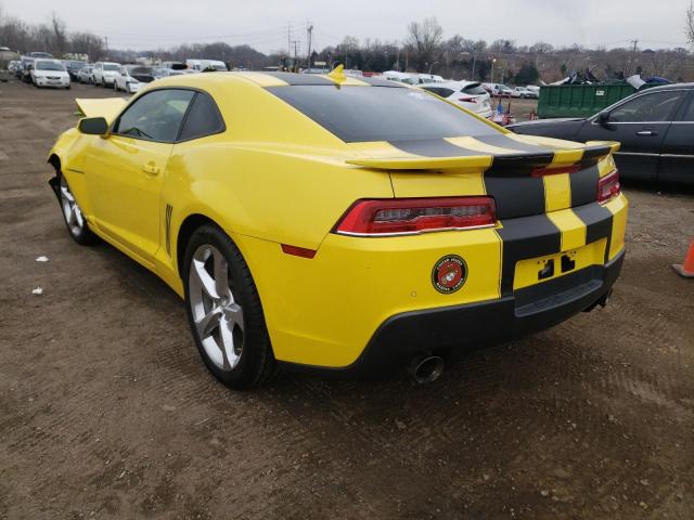 Photo 3 from auction – 2014 CHEVROLET CAMARO LT with VIN 2G1FC1E36E9160254