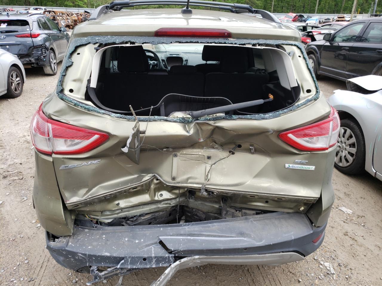 Photo 9 from auction – 2014 FORD ESCAPE SE with VIN 1FMCU0GX9EUB39334