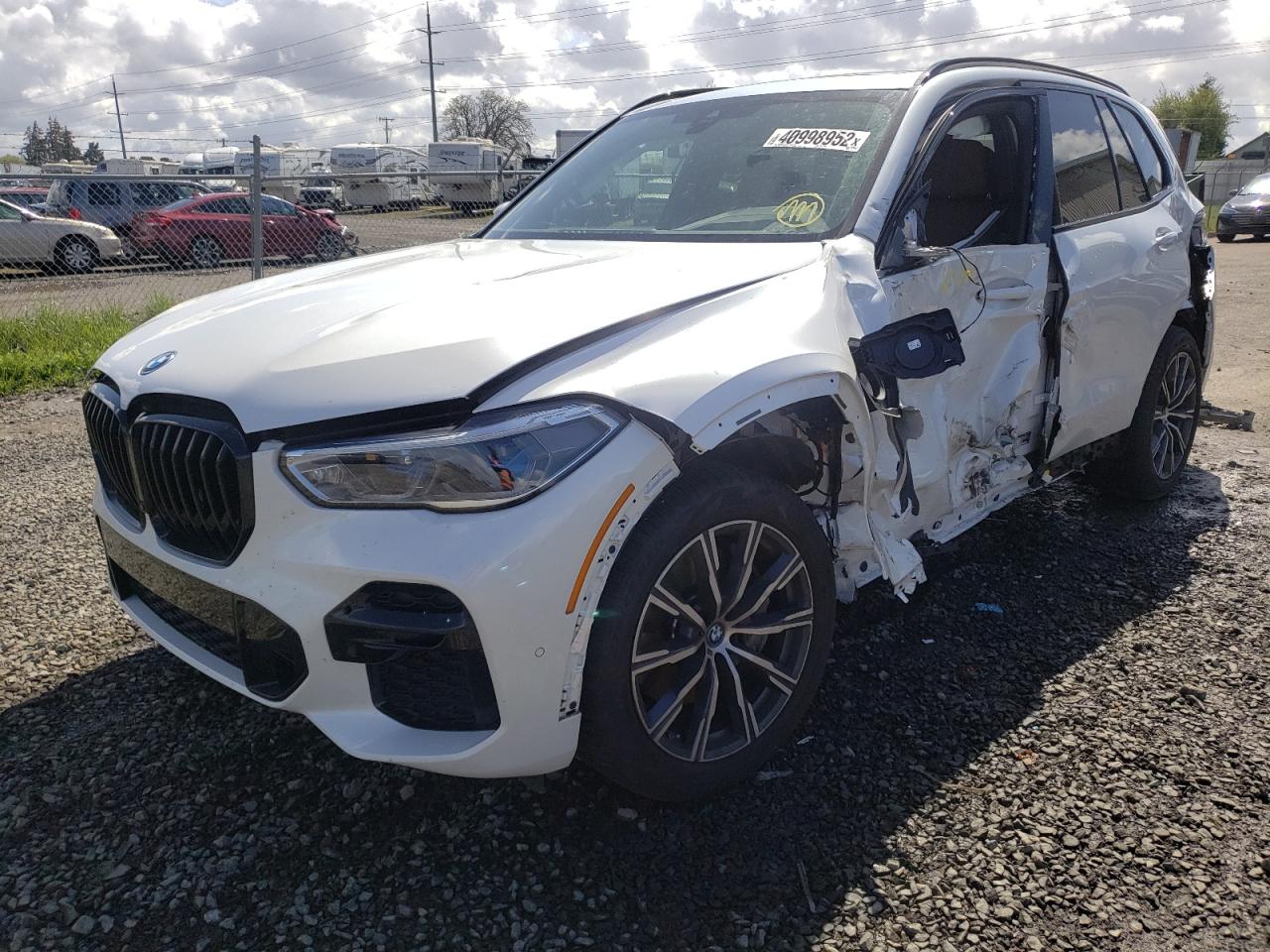 Photo 2 from auction – 2022 BMW X5 XDRIVE4 with VIN 5UXTA6C00N9K04971