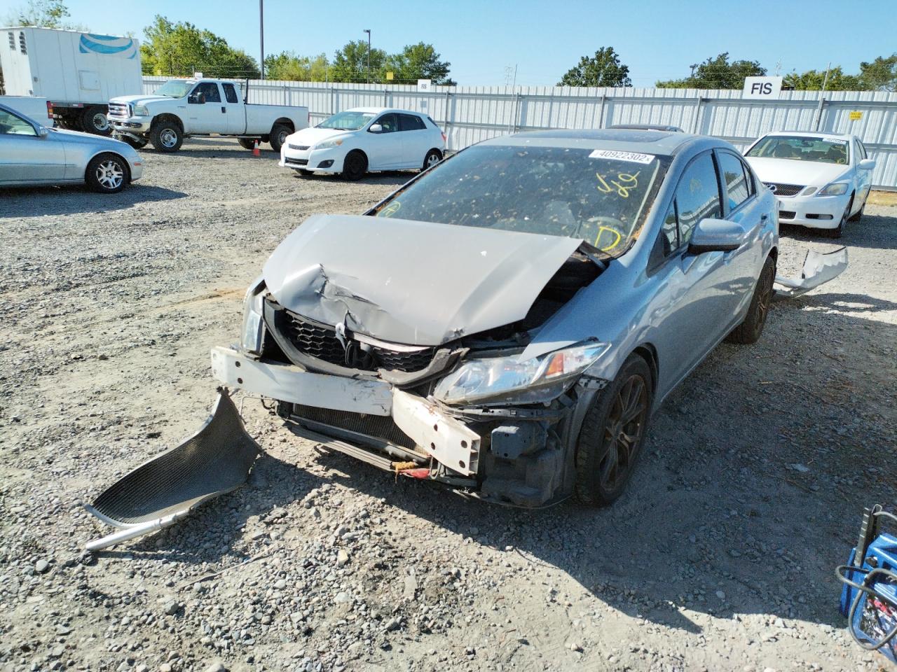 Photo 2 from auction – 2015 HONDA CIVIC with VIN 19XFB2F86FE279211