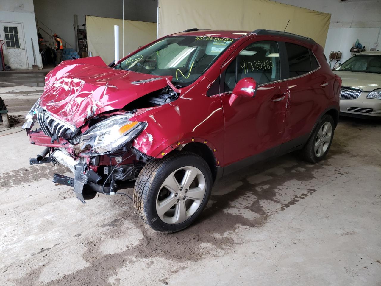 Photo 2 from auction – 2016 BUICK ENCORE CON with VIN KL4CJFSB8GB529894