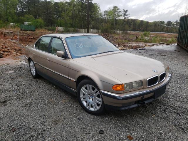 BMW 740 IL 2000 with VIN WBAGH8346YDP09926 - Photo from auction
