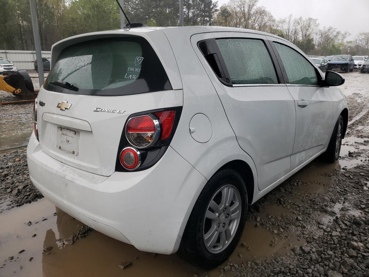 Photo 4 from auction – 2016 CHEVROLET SONIC LT with VIN 1G1JC6SH6G4117126