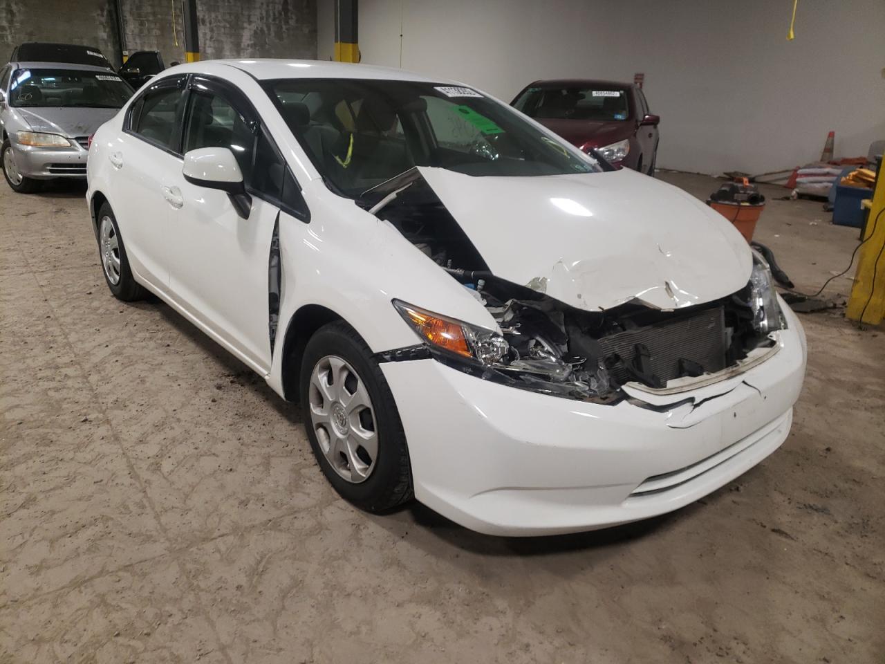 HONDA CIVIC LX 2012 with VIN 19XFB2F59CE316351 - Photo from auction
