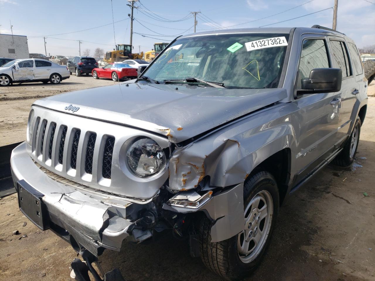 Photo 2 from auction – 2016 JEEP PATRIOT SP with VIN 1C4NJPBBXGD784653