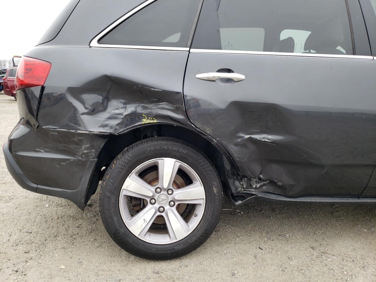 Photo 9 from auction – 2013 ACURA MDX TECHNO with VIN 2HNYD2H36DH511046