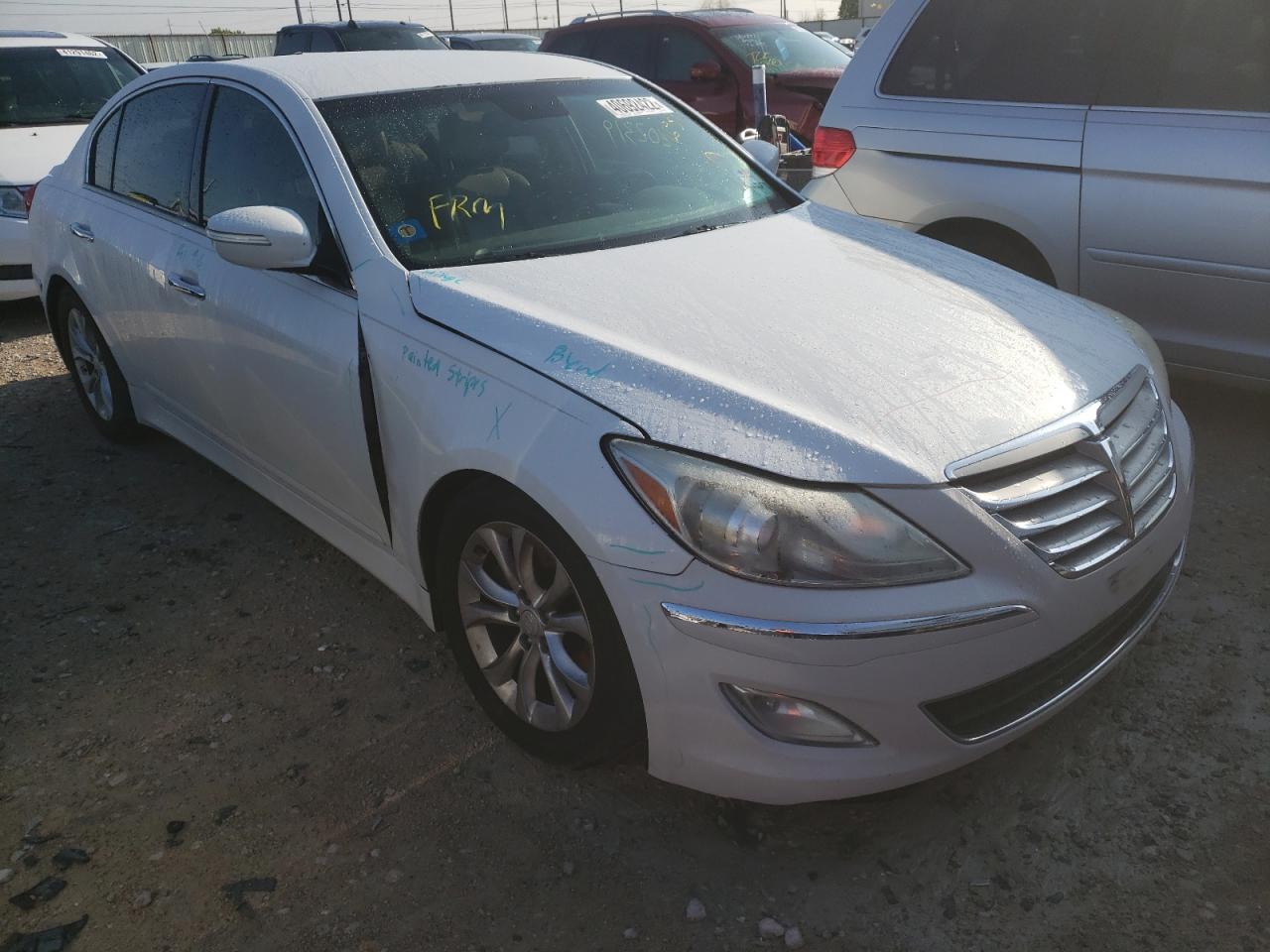HYUNDAI GENESIS 3. 2012 with VIN KMHGC4DDXCU166951 - Photo from auction