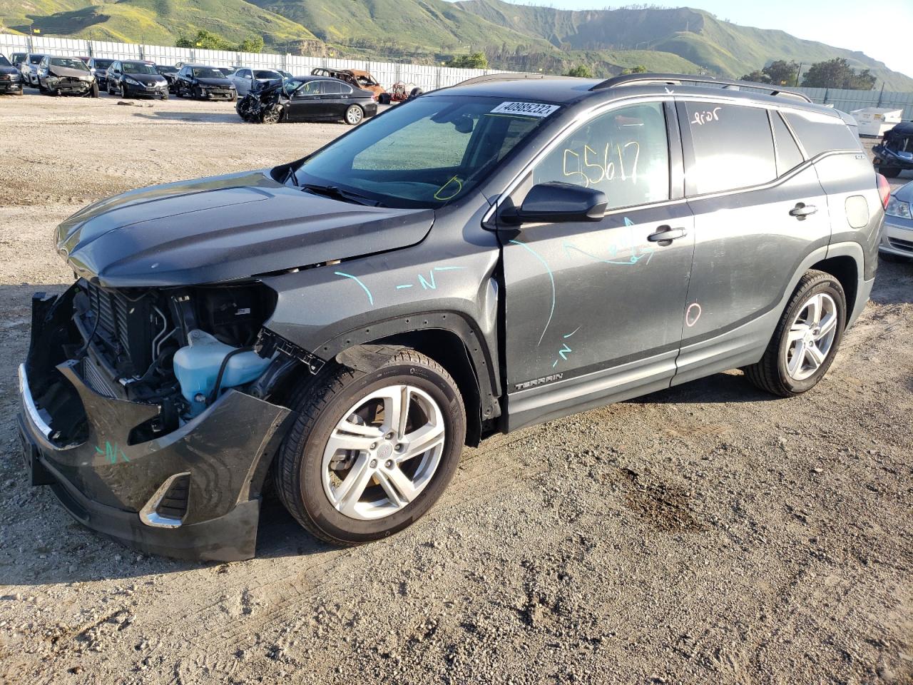 Photo 2 from auction – 2018 GMC TERRAIN SL with VIN 3GKALMEX6JL125358