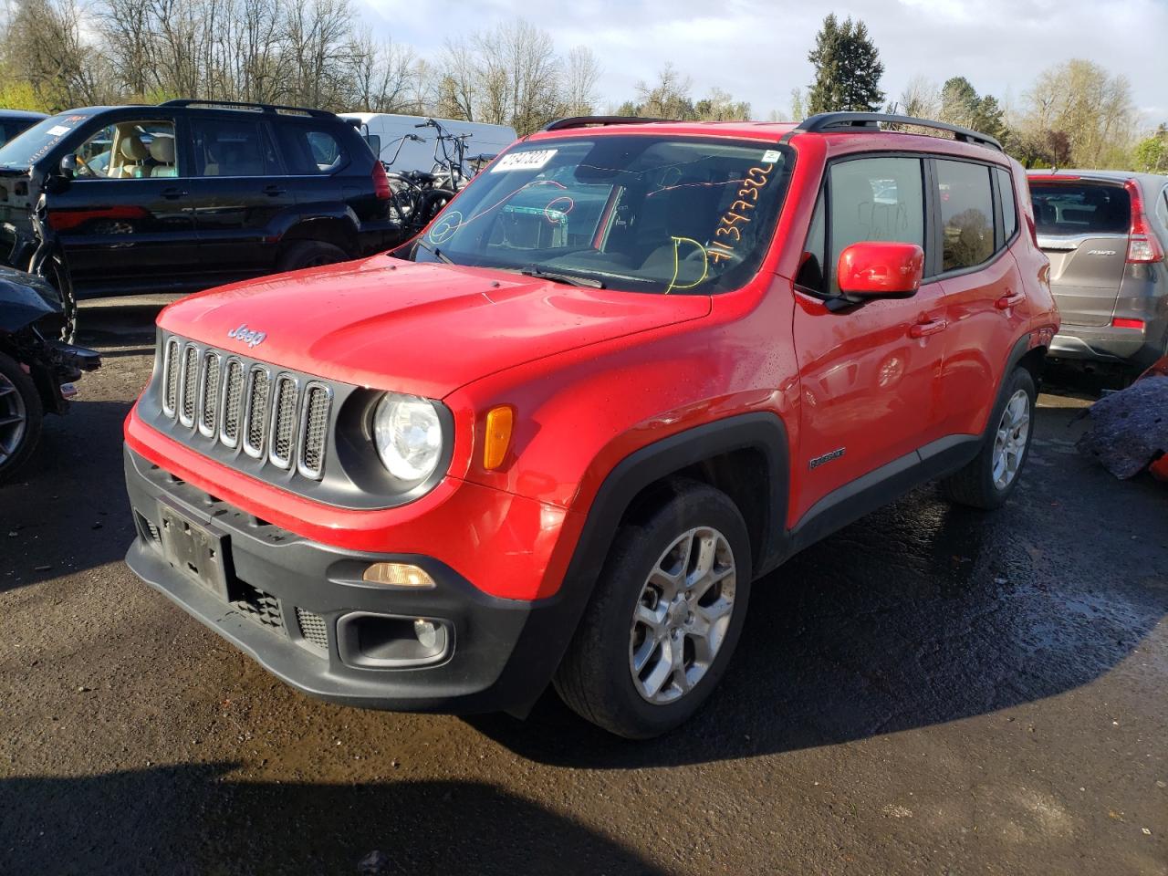 Photo 2 from auction – 2018 JEEP RENEGADE L with VIN ZACCJABB6JPH84162