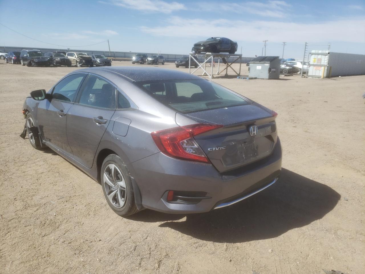Photo 3 from auction – 2019 HONDA CIVIC LX with VIN 19XFC2F69KE030360