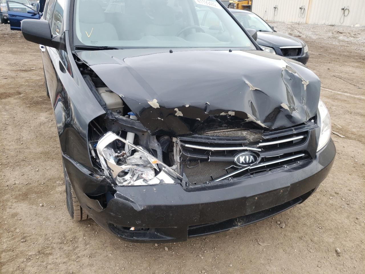 Photo 9 from auction – 2010 KIA SEDONA EX with VIN KNDMH4C35A6326284