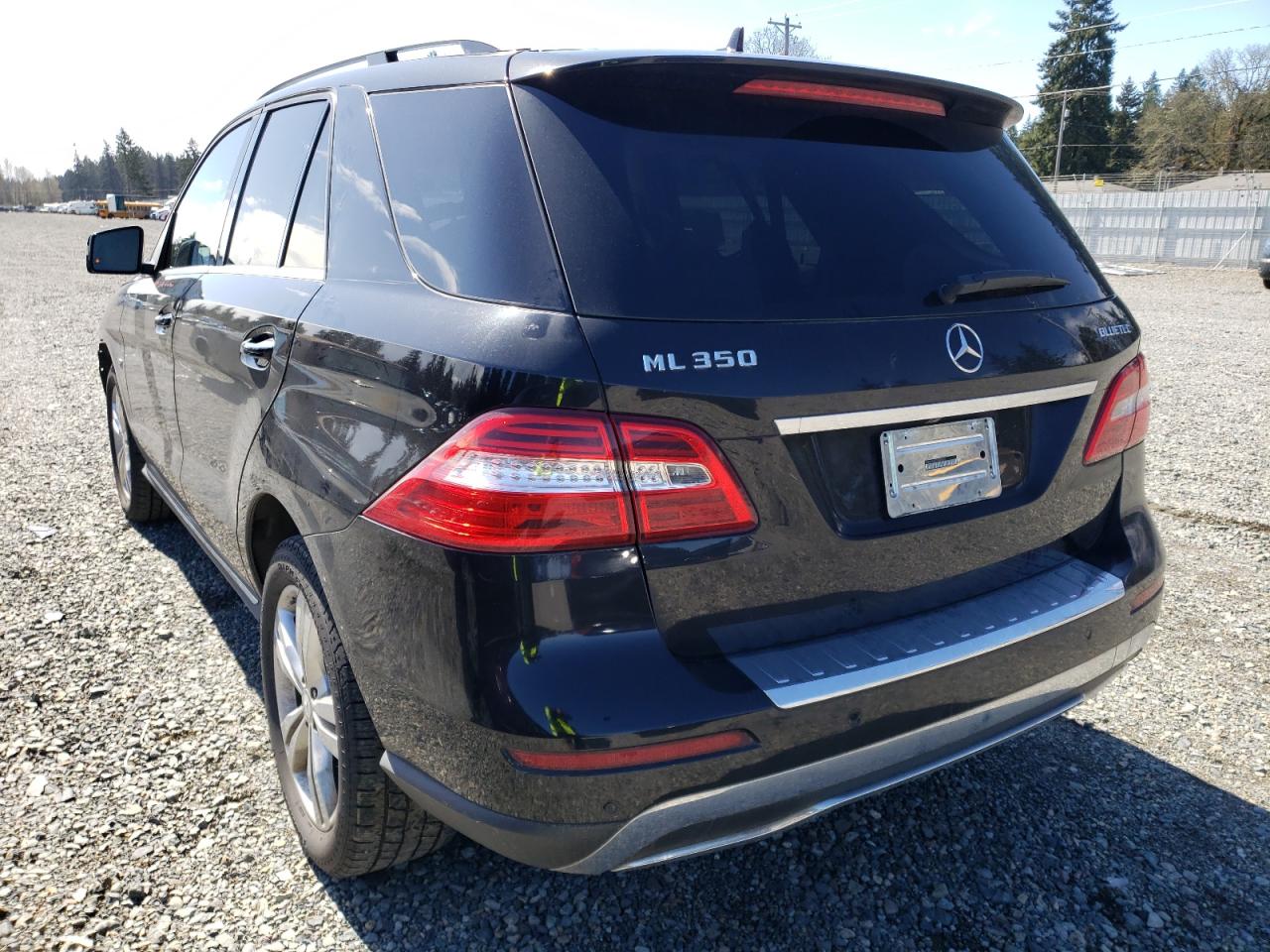 Photo 3 from auction – 2012 MERCEDES-BENZ ML 350 BLU with VIN 4JGDA2EB2CA020085