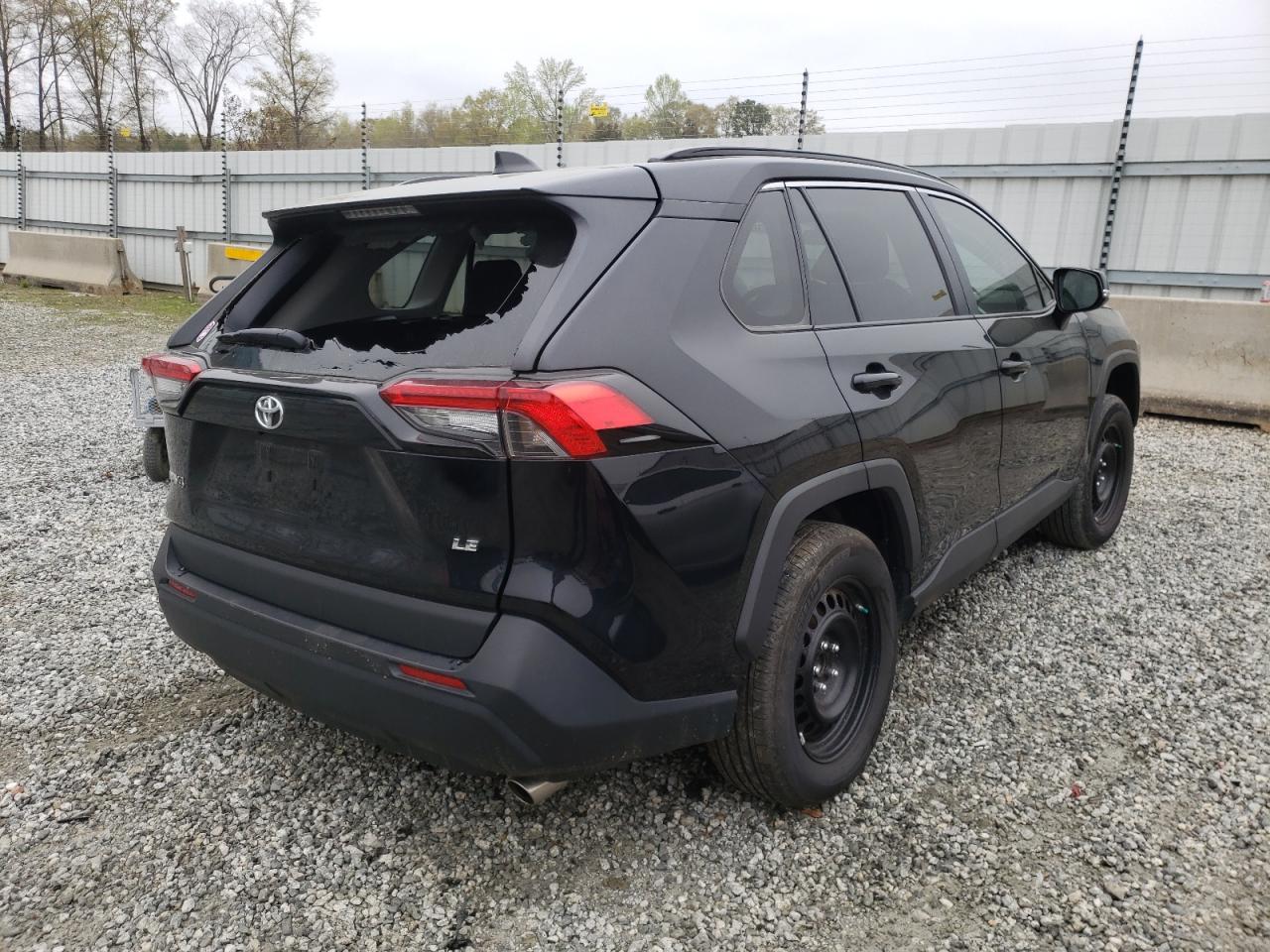 Photo 4 from auction – 2021 TOYOTA RAV4 LE with VIN 2T3K1RFV9MC132707