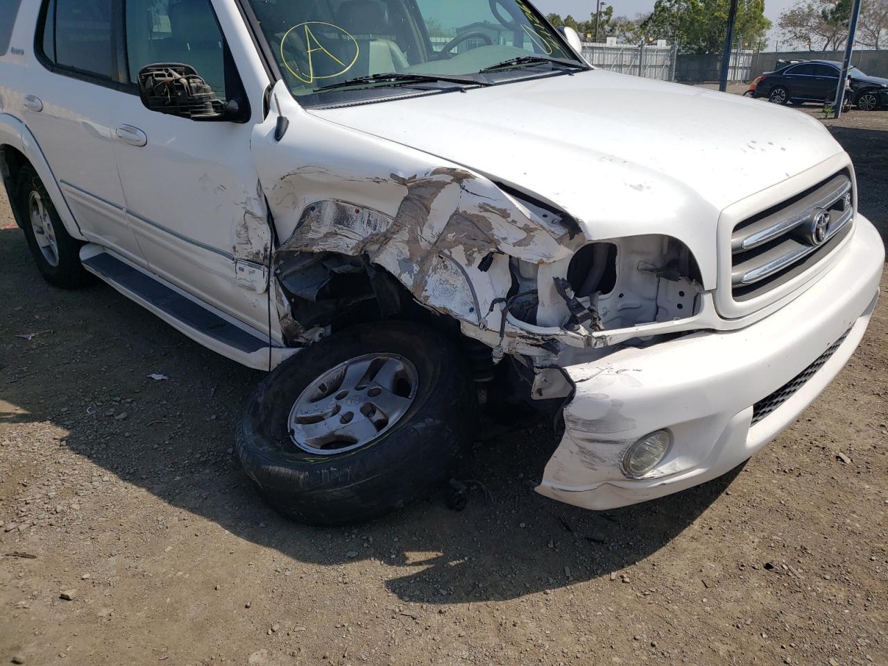 Photo 9 from auction – 2002 TOYOTA SEQUOIA LI with VIN 5TDBT48A62S124455