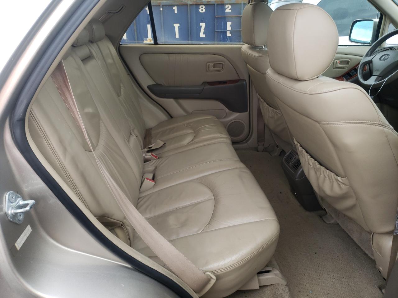 Photo 6 from auction – 1999 LEXUS RX 300 with VIN JT6HF10U9X0058586