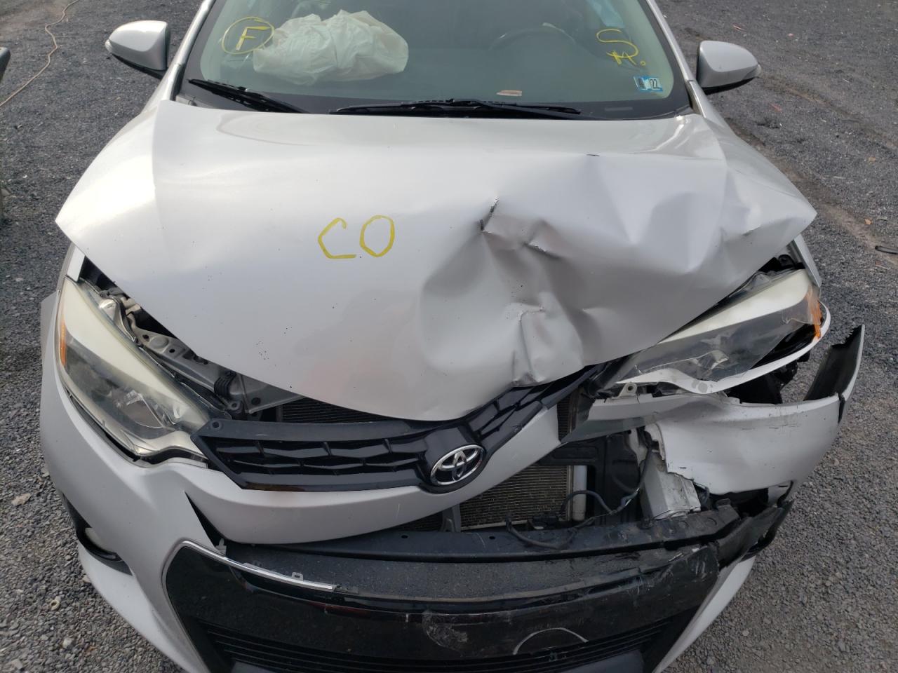 Photo 7 from auction – 2014 TOYOTA COROLLA L with VIN 2T1BURHE9EC066495