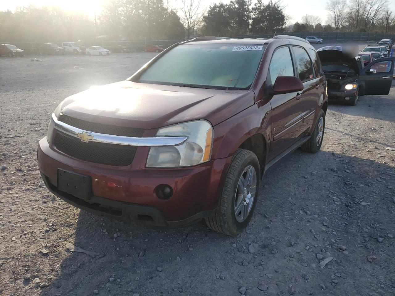 Photo 2 from auction – 2007 CHEVROLET EQUINOX LT with VIN 2CNDL73F076116104