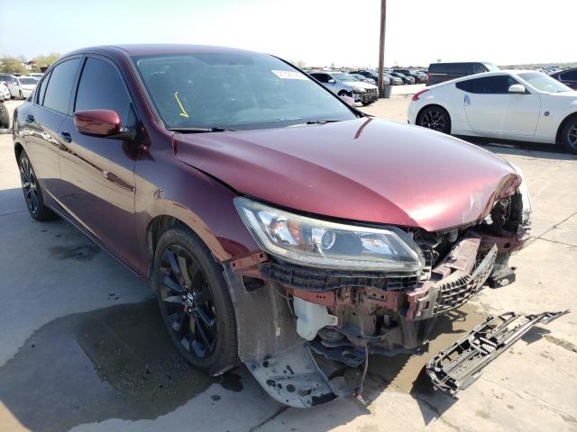 HONDA ACCORD SPO 2014 with VIN 1HGCR2F50EA110583 - Photo from auction
