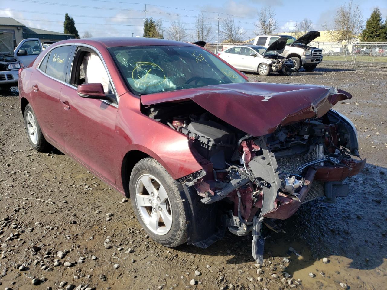 CHEVROLET MALIBU LIM 2016 with VIN 1G11C5SAXGF113582 - Photo from auction