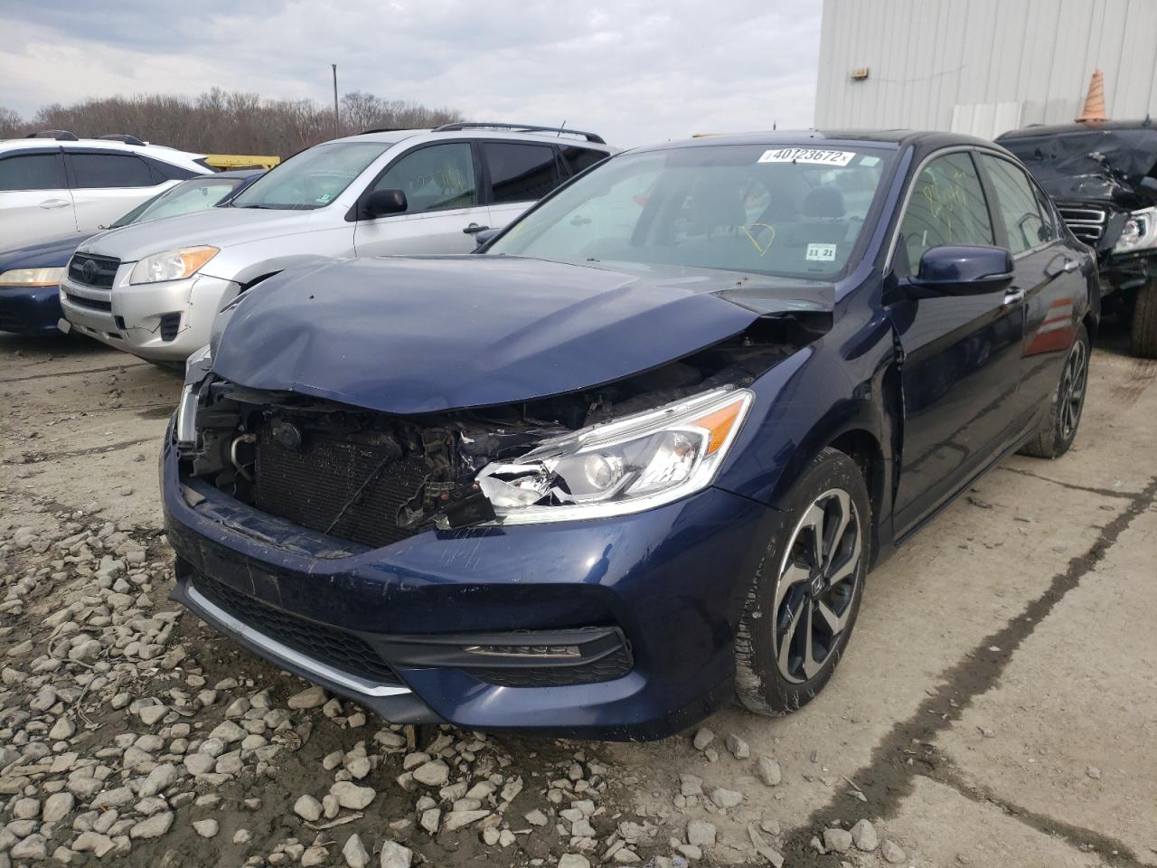 Photo 2 from auction – 2017 HONDA ACCORD EX with VIN 1HGCR2F76HA073299