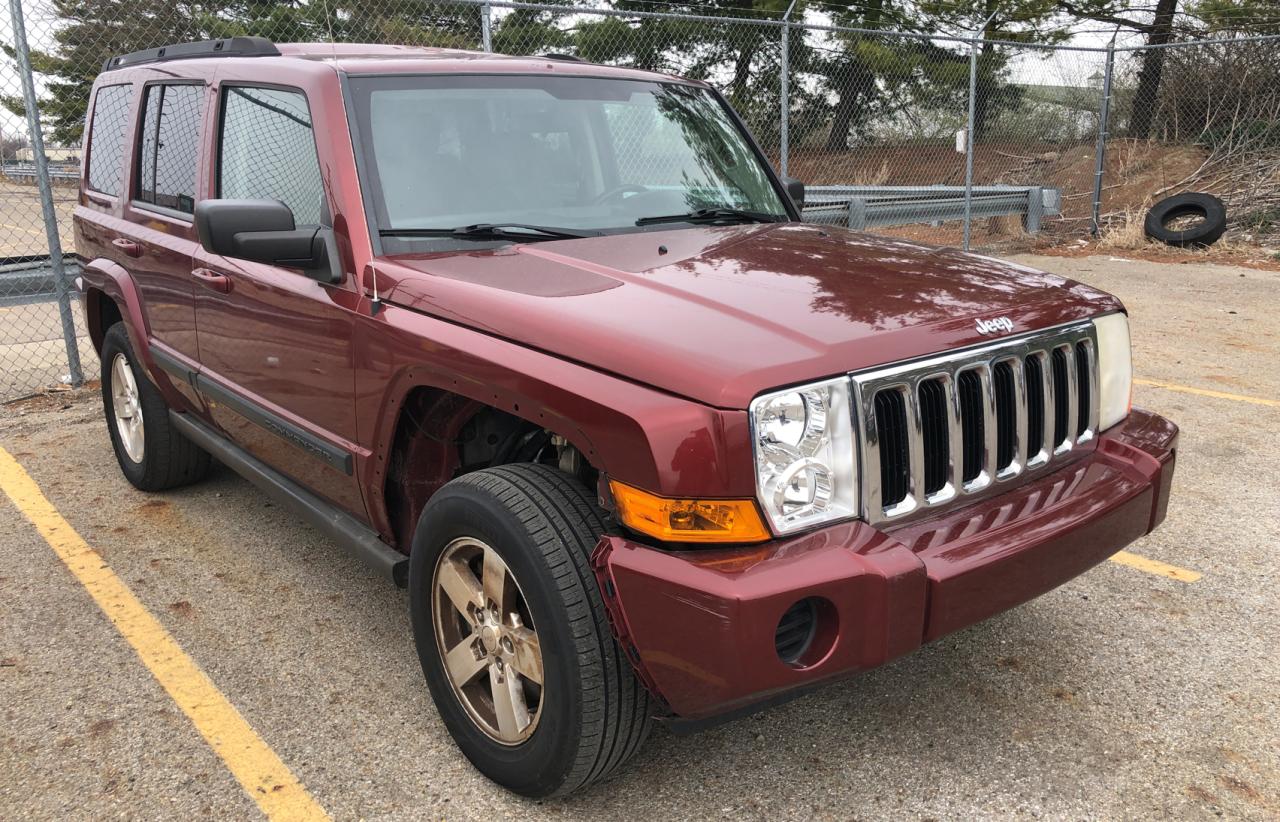 JEEP COMMANDER 2007 with VIN 1J8HG48K87C527393 - Photo from auction