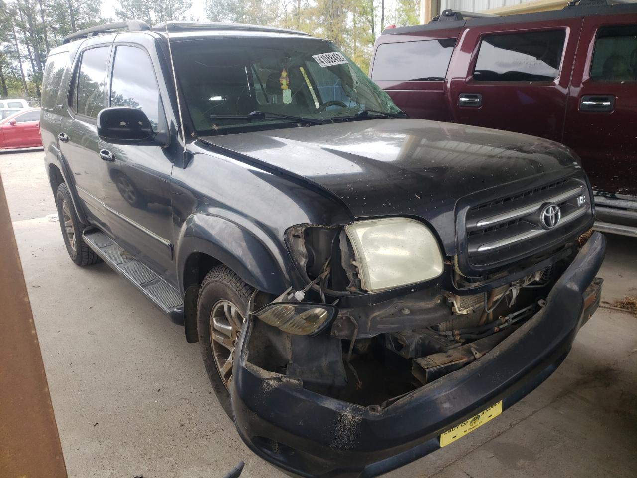 TOYOTA SEQUOIA LI 2004 with VIN 5TDBT48A44S215162 - Photo from auction