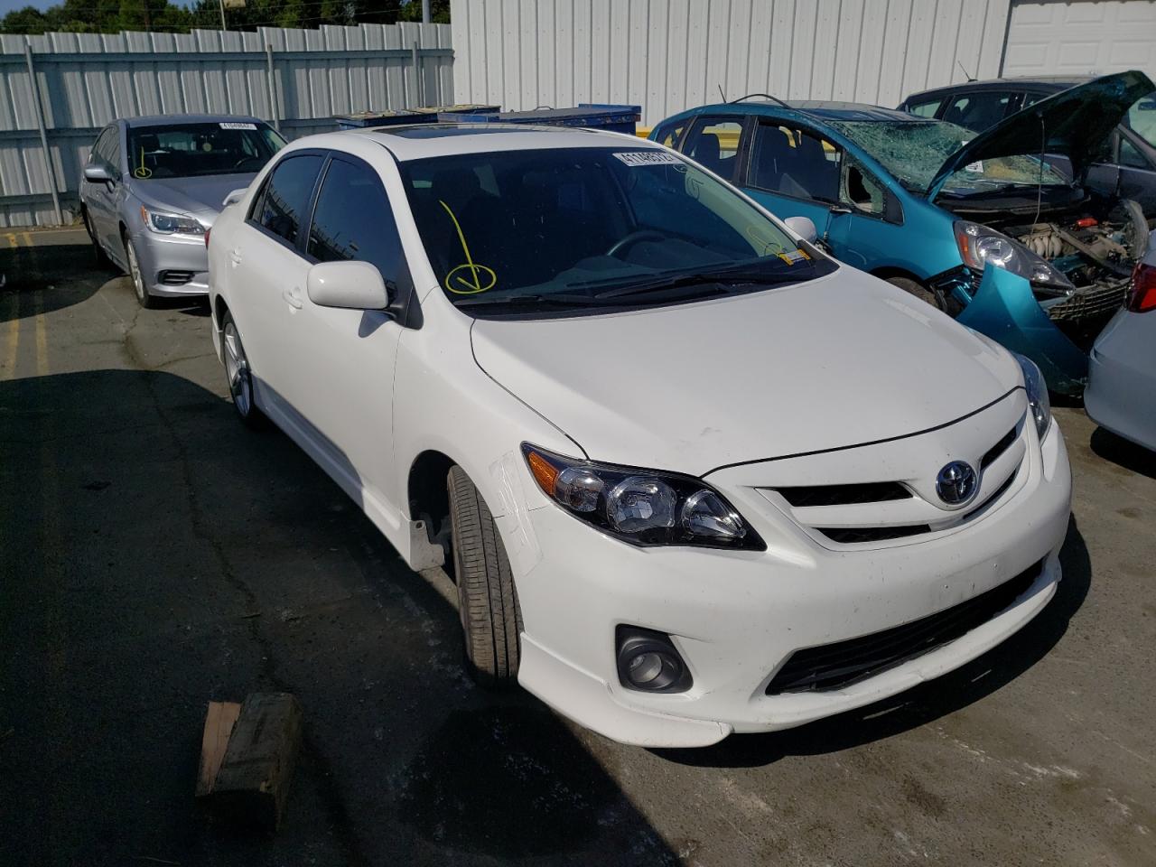 TOYOTA COROLLA BA 2013 with VIN 5YFBU4EE8DP119645 - Photo from auction