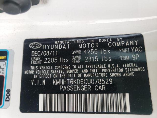 Photo 10 from auction – 2012 HYUNDAI GENESIS CO with VIN KMHHT6KD6CU078529