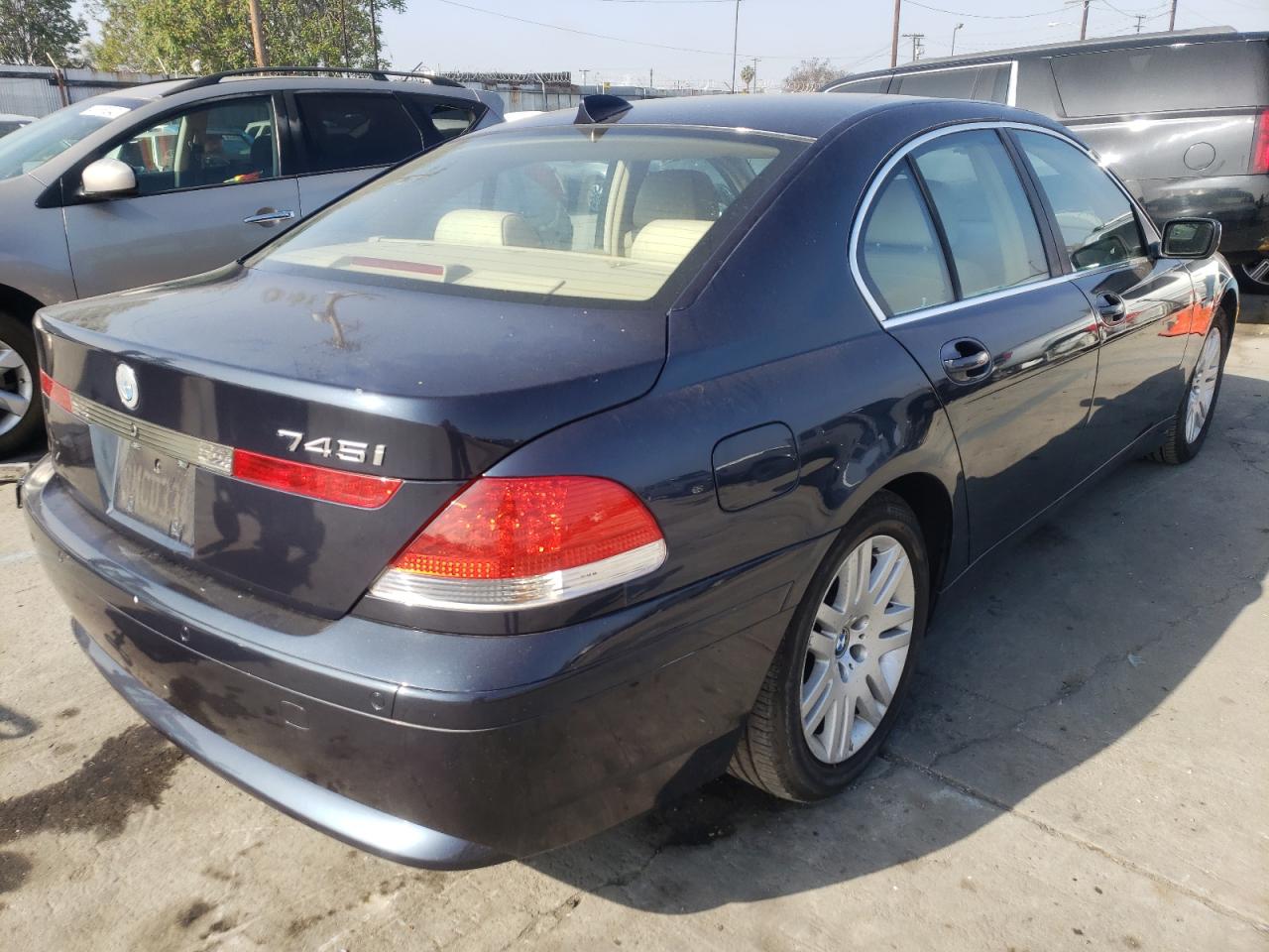 Photo 4 from auction – 2003 BMW 745 I with VIN WBAGL63413DP66174