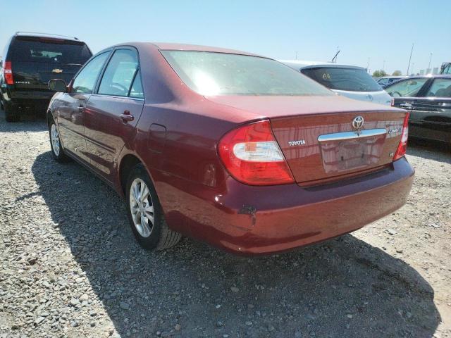 Photo 3 from auction – 2004 TOYOTA CAMRY LE with VIN 4T1BF32K04U065898