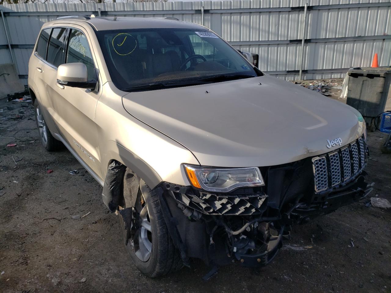 JEEP GRAND CHER 2015 with VIN 1C4RJFJT4FC882071 - Photo from auction
