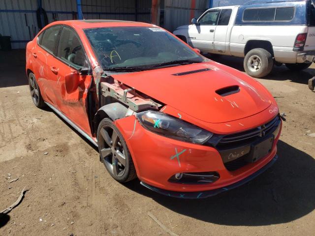 DODGE DART GT 2016 with VIN 1C3CDFEB9GD680650 - Photo from auction