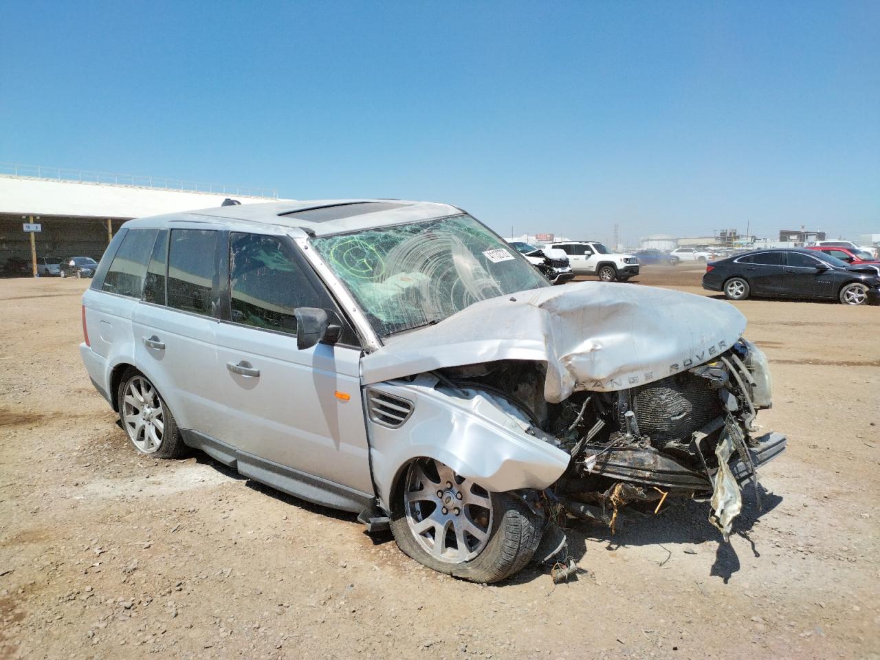 LAND ROVER RANGE ROVE 2008 with VIN SALSK25428A123324 - Photo from auction