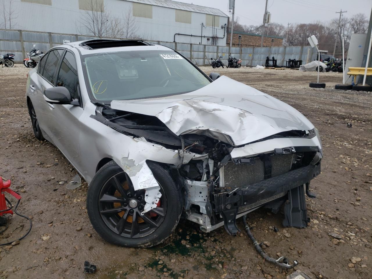 Photo 1 from auction – 2014 INFINITI Q50 BASE with VIN JN1BV7AR9EM703065