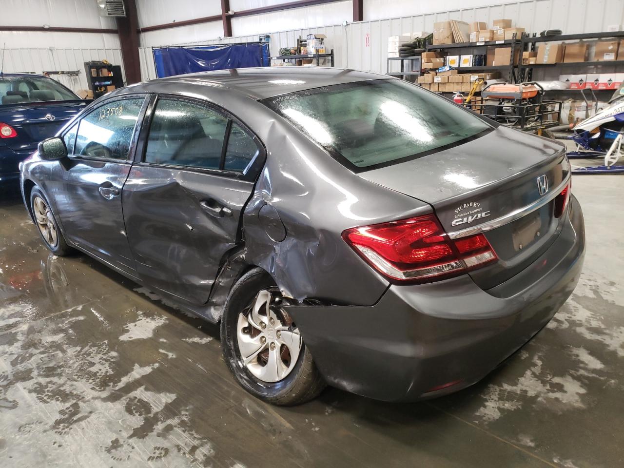 Photo 3 from auction – 2013 HONDA CIVIC LX with VIN 2HGFB2F52DH302105