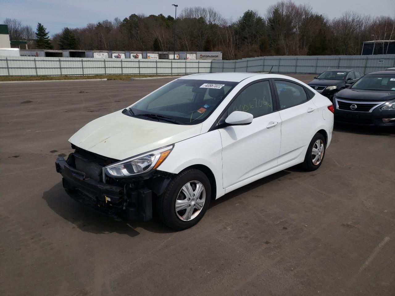 Photo 2 from auction – 2016 HYUNDAI ACCENT SE with VIN KMHCT4AE5GU137519