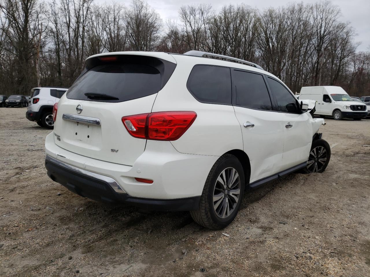 Photo 4 from auction – 2017 NISSAN PATHFINDER with VIN 5N1DR2MN7HC678355