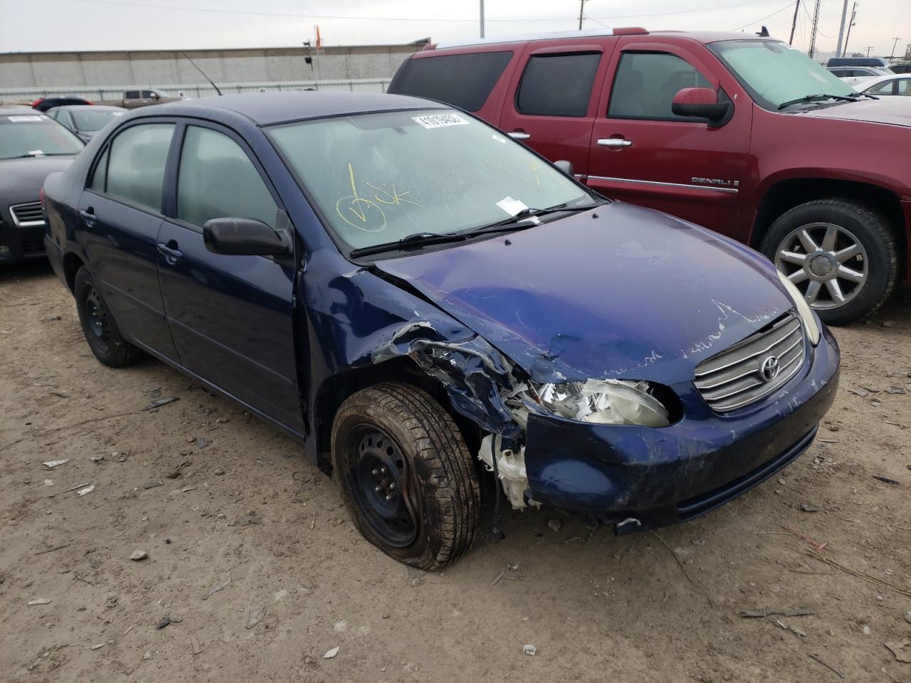 TOYOTA COROLLA 2004 with VIN 1NXBR32E74Z315333 - Photo from auction