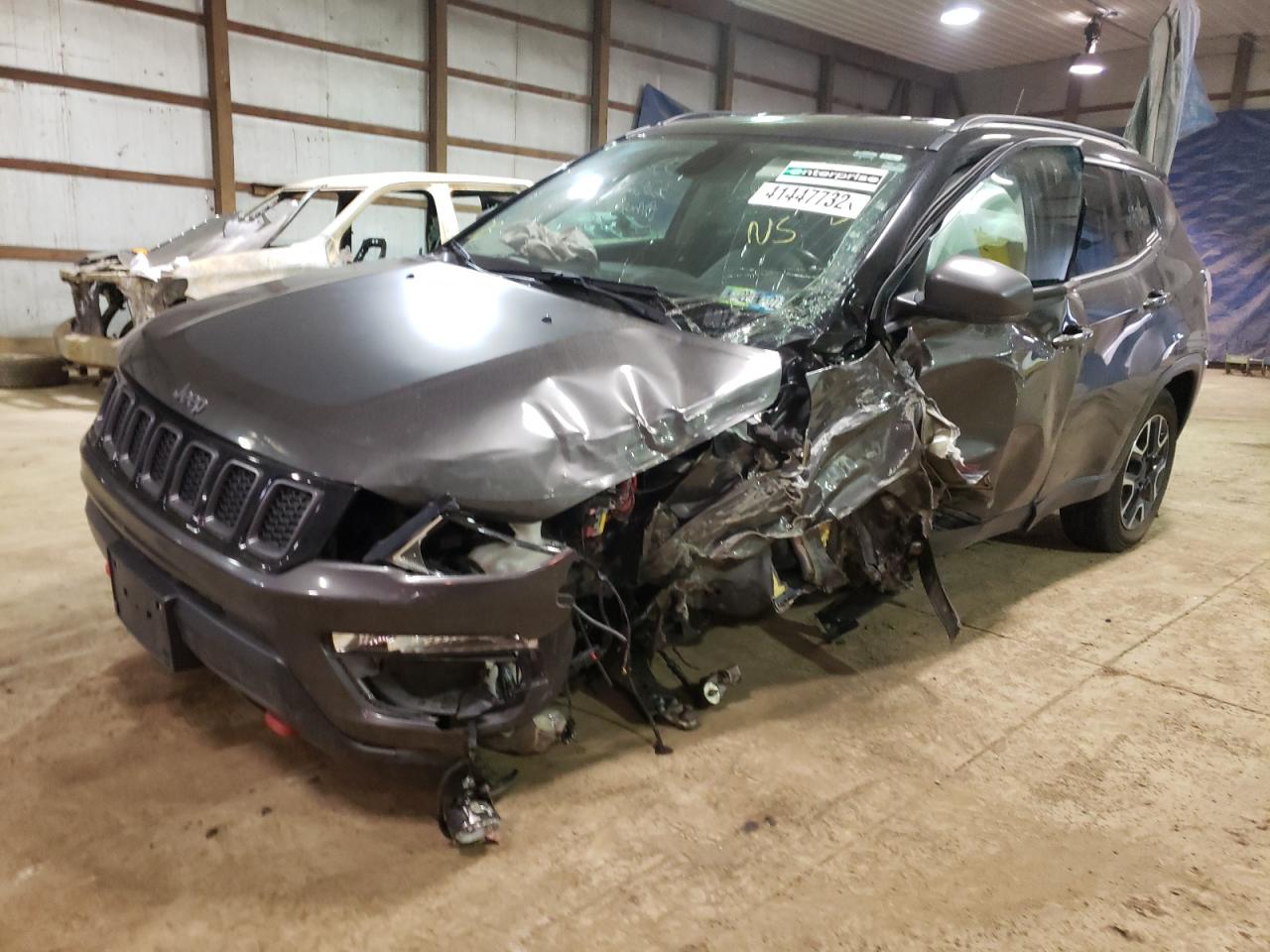 Photo 9 from auction – 2020 JEEP COMPASS TR with VIN 3C4NJDDB7LT123632
