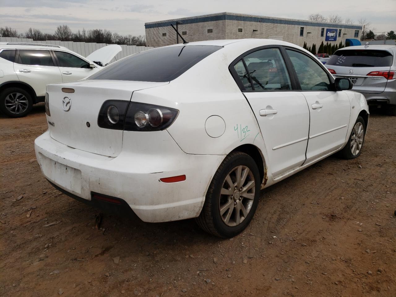 Photo 4 from auction – 2008 MAZDA 3 I with VIN JM1BK32G481861718