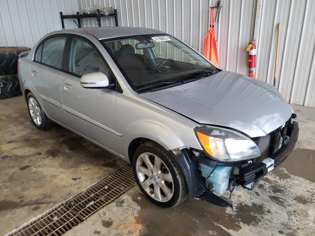 KIA RIO BASE 2011 with VIN KNADH4A38B6949383 - Photo from auction