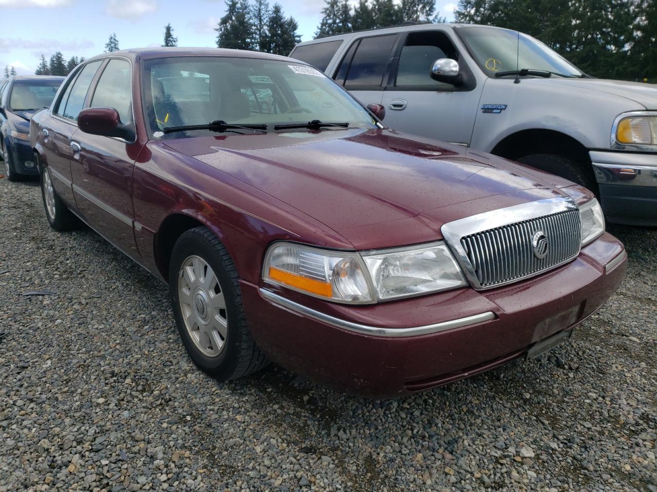 MERCURY GRAND MARQ 2004 with VIN 2MEFM75W74X686161 - Photo from auction