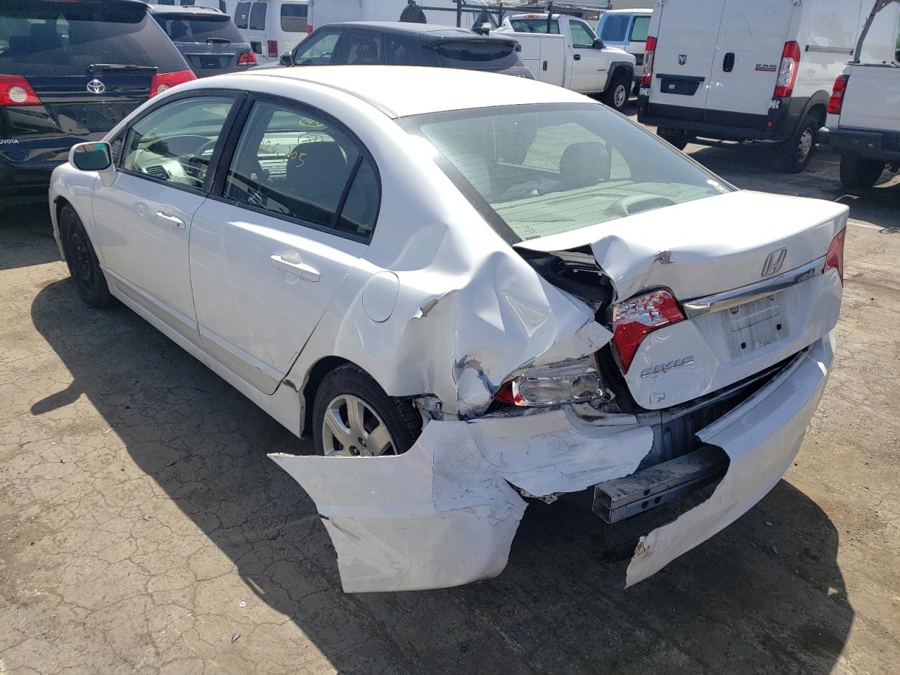 Photo 3 from auction – 2010 HONDA CIVIC LX with VIN 19XFA1F57AE051049